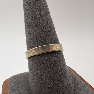 Silpada Sterling Silver 925 Plain Hammered Band Ring Size 9 Stackable Simple